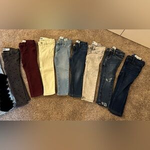 Old Navy Toddler 3t assorted jeans/jeggings bundle